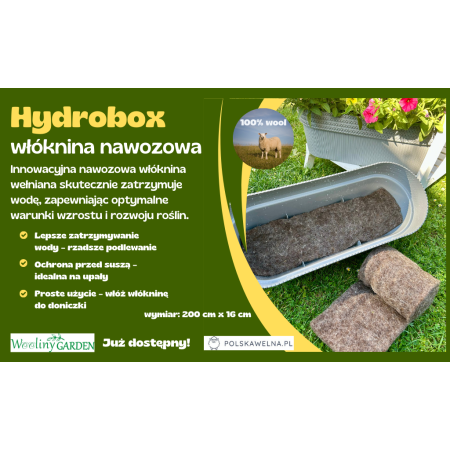 HYDROBOX - włóknina nawozowa do doniczek